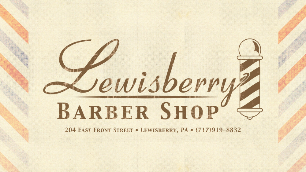 Lewisberry Barber Shop - logo design