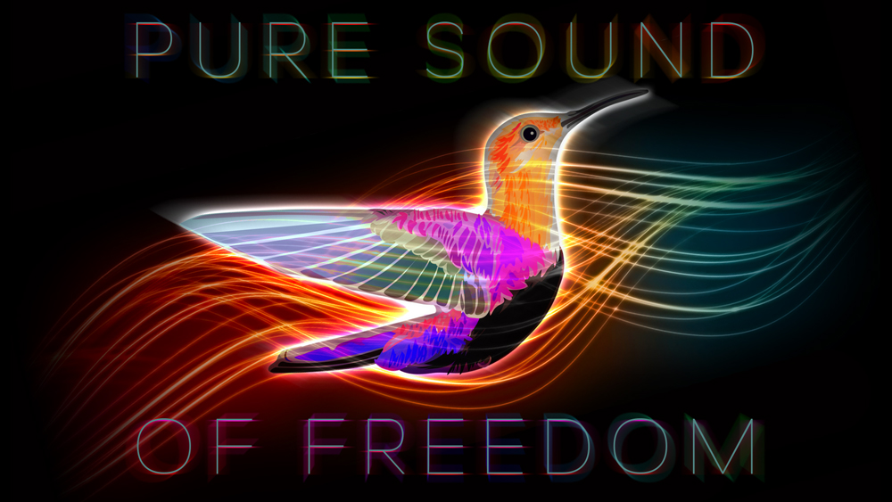 Pure Sound of Freedom - logo design
