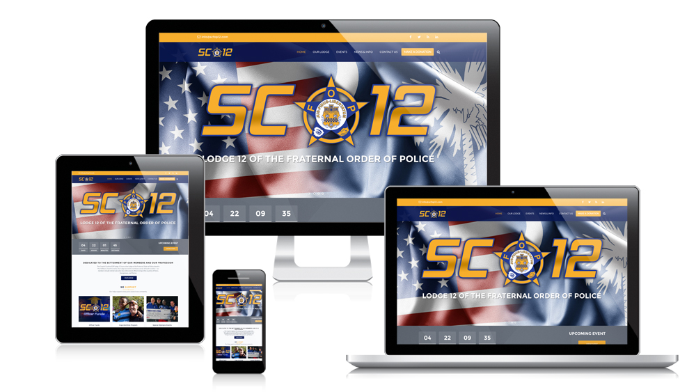 SCFOP12 - responsive website design